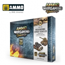 AMMO MIG JIMENEZ AMIG7925 AMMO WARGAMING UNIVERSE DESGASTES DE VEHICULOS TERRESTRES