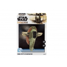 REVELL 00320 4D PUZZLE STAR WARS THE MANDALORIAN BOBA FETTS STARFIGHTERT, CARDBOARD MODEL KIT