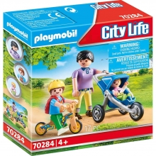 PLAYMOBIL PM70284 MADRE CON HIJOS