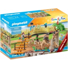 PLAYMOBIL PM71192 RECINTO PARA LEONES AL AIRE LIBRE