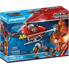 PLAYMOBIL PM71195 HELICOPTERO DE RESCATE DE INCENDIOS