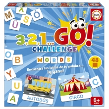 EDUCA 19391 JUEGO CHALLENGE, 3,2,1 GO WORDS