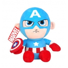 INTK PEL-CAP01 PELUCHE 30 CM CAPITAN AMERICA