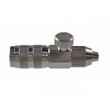 HARDER & STEENBECK 104603 QUICK COUPLINGND 2.7MM ADJUSTABLE WITH SCREW SOCKET FOR HOSE 4X6MM