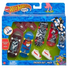 MATTEL HGT84 HOT WHEELS MULTIPACK DE PATINETAS + TENIS SORPRESA