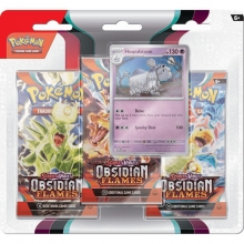 POKEMON COMPANY JEPKM958 OBSIDIAN FLAMES 3 PACK BLISTER ESPAOL