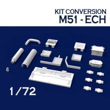 HQ KIT CONVERSION SHERMAN M51 1:72