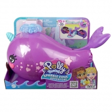 MATTEL HKV71 POLLY POCKET SET DE JUEGO NARVAL MAGICO BAHIA MAGICA