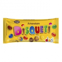 CANDY DISROL39 DISQUETI MANI CHOCOLATE 39GRS