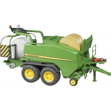 BRUDER 02032 JOHN DEERE WRAPPING CHAMBER BALER C441R