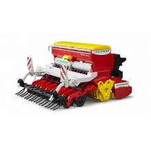 BRUDER 02347 POTTINGER VITASEM 302 ADD HARROW MOUNTED SEED DRILL