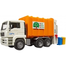 BRUDER 02772 MAN TGA REAR LOADING GARBAGE TRUCK