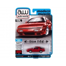 AUTOWORLD AWSP113 1:64 1986 DODGE CONQUEST TSI RED