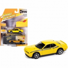 JOHNNY JLSP147A 1:64 2010 DODGE CHALLENGER YELLOW