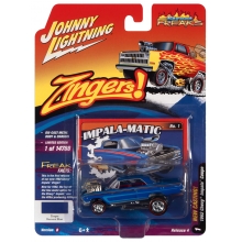 JOHNNY JLSP207B 1:64 1962 CHEVROLET IMPALA COUPE ( ZINGER ) DEEP BLUE GLOSSA?