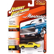 JOHNNY JLSP246B 1:64 1969 MERCURY COUGAR ELIMINATOR YELLOW