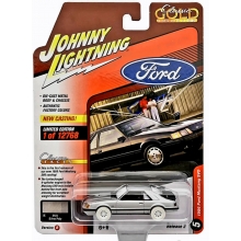 JOHNNY JLSP247B 1:64 1986 FORD MUSTANG SVO SILVER