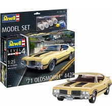 REVELL 67695 MODEL SET 71 OLDSMOBILE 442 COUPE 1:24