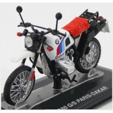 MAGAZINE BMWR80GS 1:24 BMW R80 GS PARIS DAKAR, WHITE