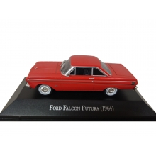 MAGAZINE MEXFUTURA 1:43 1964 FORD FALCON FUTURA, RED