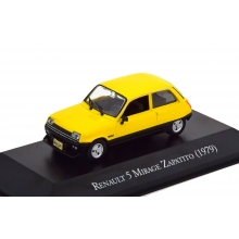 MAGAZINE MEXMIRAGE 1:43 1979 RENAULT 5 MIRAGE ZAPATITO, YELLOW