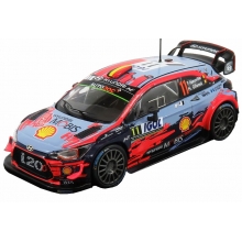 MAGAZINE RALI20 1:43 2019 HYUNDAI I20 COUPE 11 THIERRY NEUVILLE NICOLAS GILSOUL WRC * TOUR DE CORSE * , LIGHT BLUE D