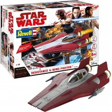REVELL 06759 1:44 RESTISTANCE A WING FIGHTER * STAR WARS * , LEVEL 1 PLASTIC MODELKIT