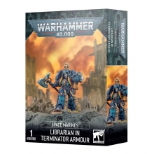 WARHAMMER 99120101387 40000 SPACE MARIN LIBRARIAN IN TERMINATOR ARMOUR