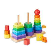 MELISSA DOUG 567 SET FIGURAS DE MADERA PARA APILAR