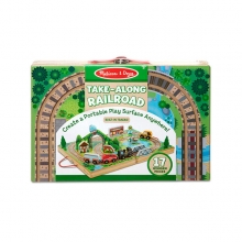 MELISSA DOUG 40140 ESTACION DE TREN PORTATIL