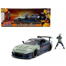 JADA 34370 1:24 NARUTO 1993 MAZDA RX 7 W KAKASHI