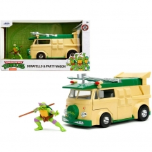 JADA 34529 1:24 HWR BIG RIGS TMNT PARTY WAGON W / DON