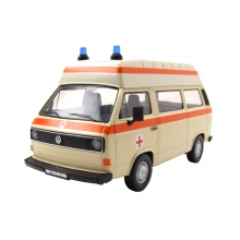 MOTORMAX 79595 1:24 VOLKSWAGEN TYPE 2 T3 HIGH ROOF AMBULANCE