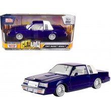 MOTORMAX 79023 1:24 1987 BUICK REGAL BLUE OR GREEN