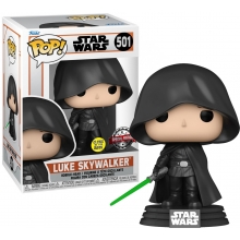 FUNKO 61011 POP STAR WARS MANDALORIAN HOODED LUKE SKYWALKER ( LATAM EXCLUSIVE )