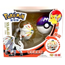 BAIFU ZC8912 POKEMON ACTION FIGURE SPIELZEUG VARIANTE BALL MODELL SOLGALEO