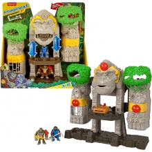 MATTEL GYX00 FISHER PRICE IMAGINEXT MUNDO AVENTURA SET DE JUEGO FORTALEZA GORILA