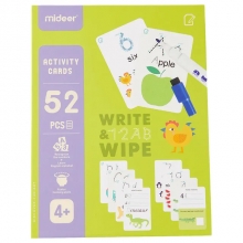 MIDEER CT1182 WRITE & WIPE CARDS 123 & ABC