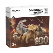 MIDEER MD3333 DINOSAUR WORLD 100 PIEZAS