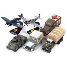 JOHNNY JLML009A 1:64 JOHNNY LIGHTNING MILITARY KOREA WAR ASSORTMENT