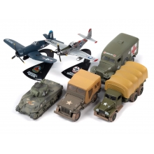 JOHNNY JLML009B 1:64 JOHNNY LIGHTNING MILITARY KOREA WAR ASSORTMENT