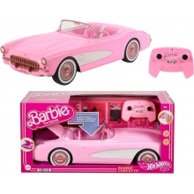 MATTEL HPW40 HW R C BARBIE MOVIE PINK CORVETTE