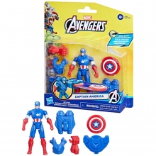 HASBRO F9341 AVENGERS EPIC HERO SERIES CAPITAN AMERICA CON EQUIPAMIENTO DE BATALLA