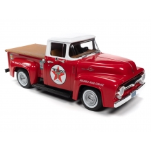 AUTOWORLD CP7961 1:24 FORD F 100 PICKIP TRUCK 1956 WITH TEXACO RELIABLE ROA