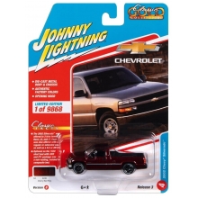 JOHNNY JLSP281B 1:64 2002 CHEVROLET SILVERADO DARK RED