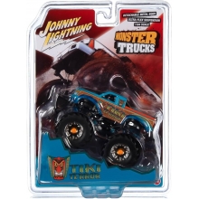 JOHNNY JLSP309 1:64 JOHNNYLIGHTNING MONSTER TRUCK - TIKI TERROR BLACK TIRE ED