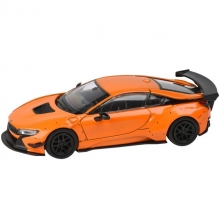 PARAGON 55144 1:64 LIBERTY WALK BMW I8 ORANGE