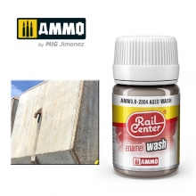 AMMO MIG JIMENEZ AMMOR2004 RAIL CENTER AGED WASH ( 35 ML )