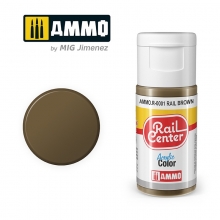 AMMO MIG JIMENEZ AMMOR0001 RAIL CENTER RAIL BROWN