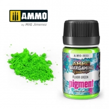 AMMO MIG JIMENEZ AMIG3033 PIGMENT FLUOR GREEN